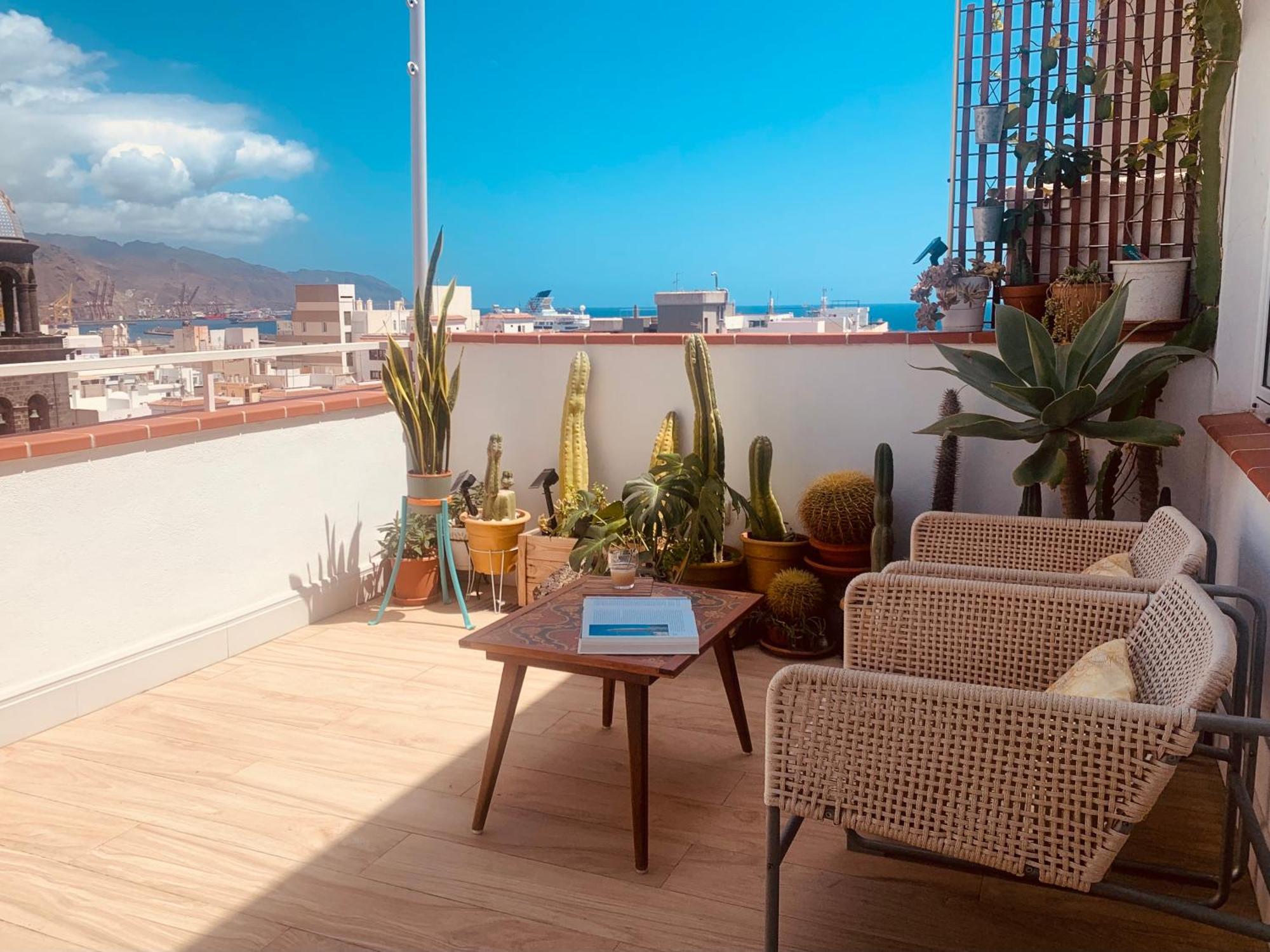 Apartmán Atico Con Terraza, Vistas Panoramicas Y Parking Santa Cruz de Tenerife Exteriér fotografie